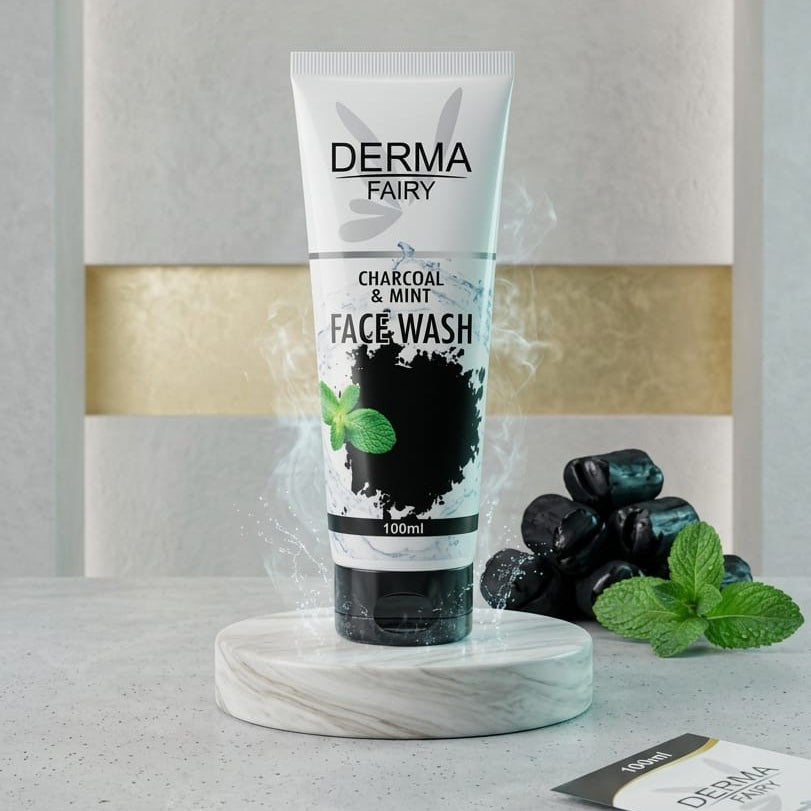 Charcol and Mint Face Wash