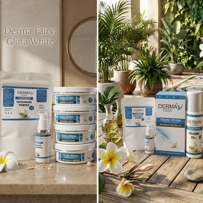 Gluta White Facial with Serum and Polisher