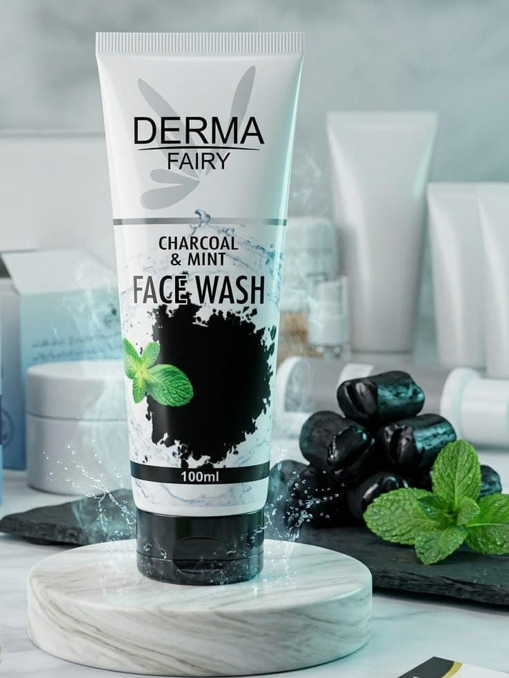 Charcol and Mint Face Wash