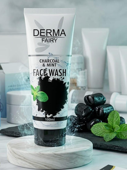 Charcol and Mint Face Wash